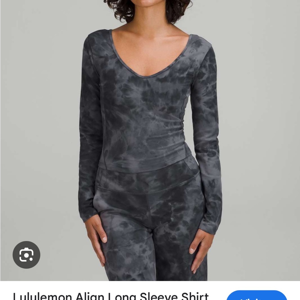 Lululemon Align Long Sleeve Top — Diamond Tie-Dye 6 - Picture 2 of 7